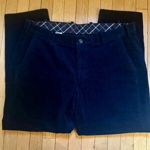 Brooks Brothers Navy Corduroy Pants - 40/30